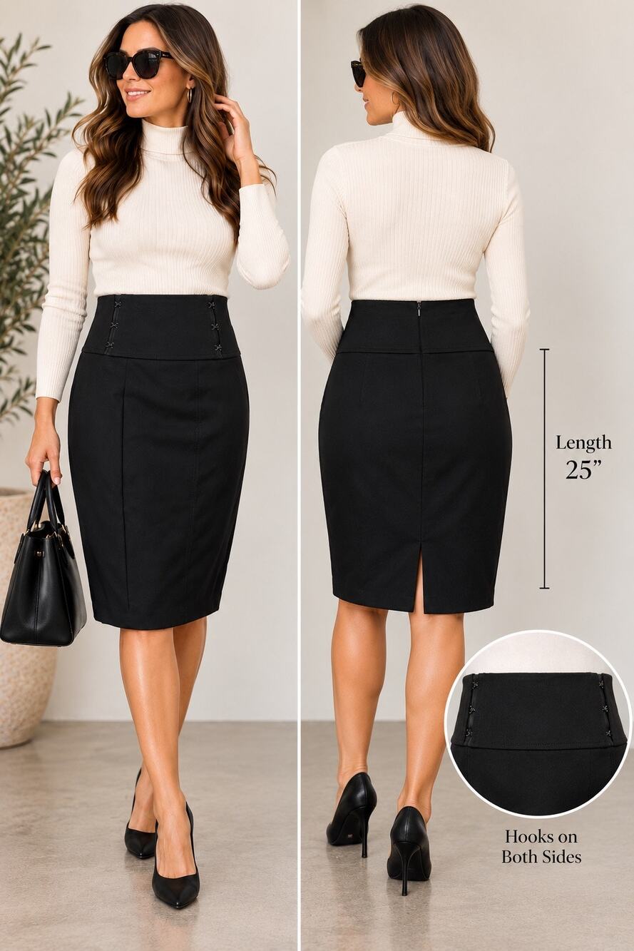 EXPRESS High Waisted Pencil Skirt Women’s Size 2 Office Workwear Hostess